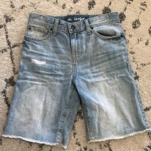 Cat & Jack Bermuda style Jean shorts